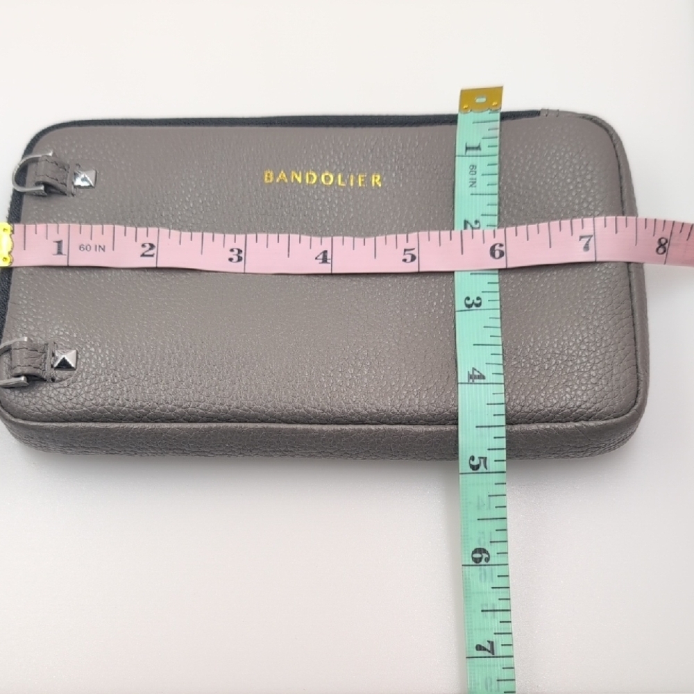 Bandolier Greige And Silver Expanded Pouch Wallet - Picture 3 of 7